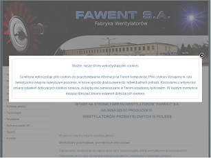 Fabryka wentylatorów promieniowych Fawent